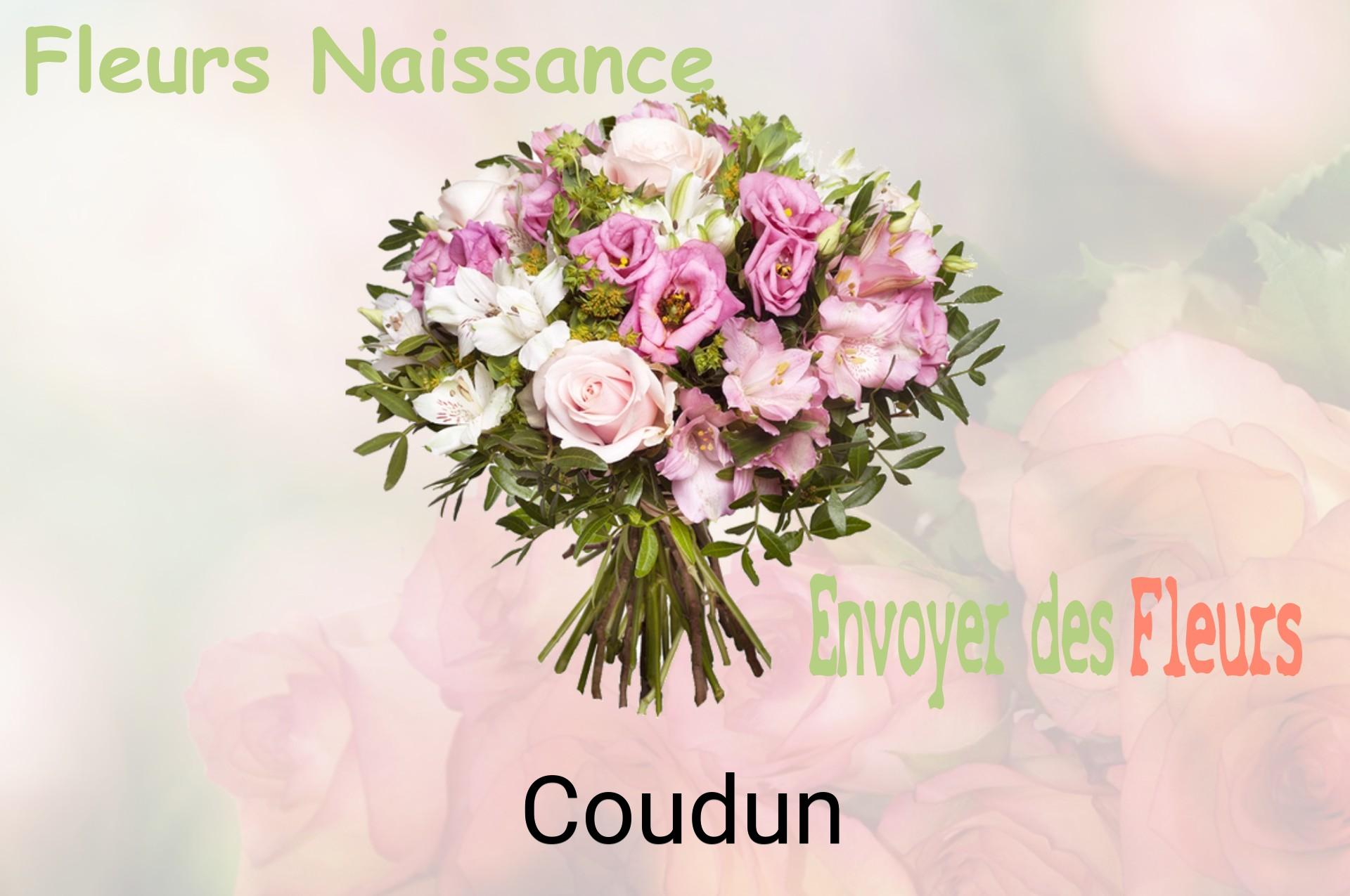 Bouquet de fleurs de naissance livré à Coudun